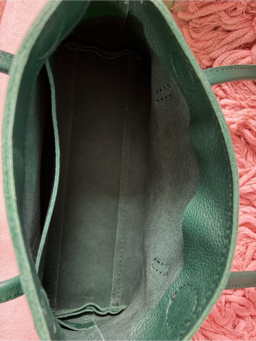 Portland Leather Premium Amelie Bag in Bacalar Green - NWOT - Picture 7 of 9